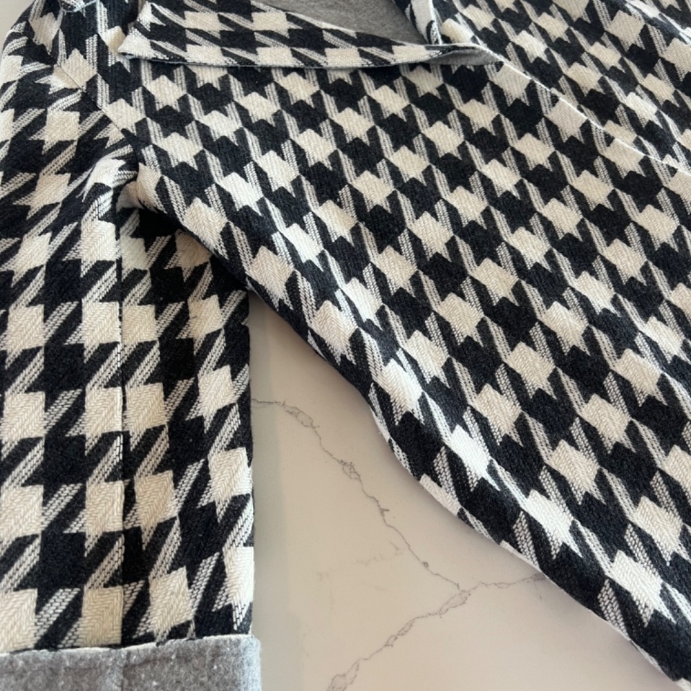 Theory Herringbone Open-Front Jacket With Tie Siz… - image 7